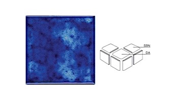 National Pool Tile Akron Field Down Angle Trim | Royal Blue | KAK305 DA