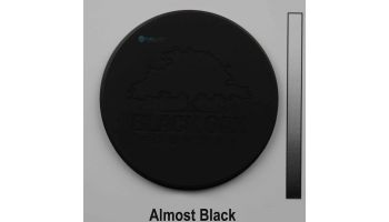 Black Oak Foundry Small Courtyard Spout with Mini Backplate | Almost Black Finish | S7510-BLK | S7511-BLK