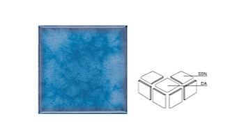 National Pool Tile Akron Field Down Angle Trim | Cloud Blue | KAK325 DA