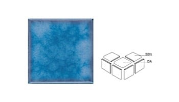 National Pool Tile Akron Field Series | Cloud Olive Blue | KAK325