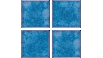 National Pool Tile Akron Field 3X3 Surface Bullnose Trim | Cloud Blue | KAK325 SBN