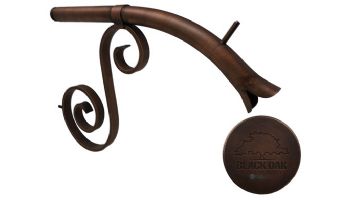 Black Oak Foundry Large Courtyard Spout | Distressed Copper Finish | S7600-DC | S7642-DC