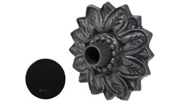 Black Oak Foundry Large Nikila Emitter | Almost Black Finish | S81-BLK