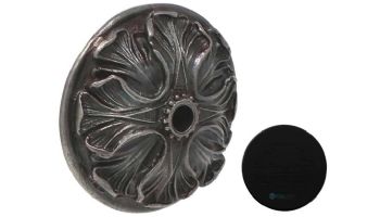Black Oak Foundry Mini Oak Leaf Emitter | Almost Black Finish | M222-BLK