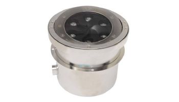 Crystal Fountains Pivoting Niche White LED Light | 12-24VDC 30W | Stainless Steel | LED165020