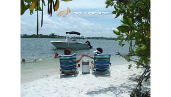 Soundcast OutCast Jr Lightweight, Portable Outdoor Full-Range Loudspeaker System with Subwoofer | OutCast Jr