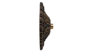 Black Oak Foundry Acanthus Leaf Emitter | Almost Black Finish | M220-BLK | M235-BLK