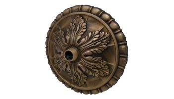 Black Oak Foundry Acanthus Leaf Emitter | Almost Black Finish | M220-BLK | M235-BLK