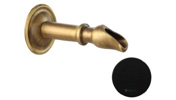 Black Oak Foundry Anzio Spout | Almost Black Finish | S28-BLK