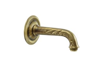 Black Oak Foundry Turin Spout | Almost Black Finish | S34-BLK