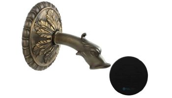 Black Oak Foundry Large Verona Spout | Almost Black Finish | S17-BLK