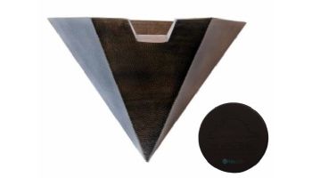 Black Oak Foundry 32" Emerald Bowl | Single Scupper | Oil Rubbed Bronze Finish | B331-32-ORB | B351-32-ORB