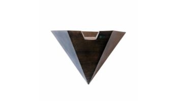 Black Oak Foundry 32" Emerald Bowl | Single Scupper | Oil Rubbed Bronze Finish | B331-32-ORB | B351-32-ORB