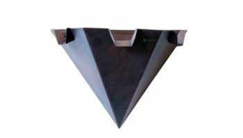 Black Oak Foundry 32" Emerald Bowl | Triple Scupper | Almost Black Finish | B333-32-BLK | B353-32-BLK