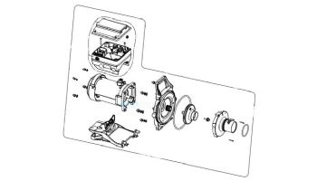 Pentair Power End Kit | Black | 401655Z