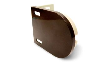 Coolaroo Idle End Unit | Left Side Mount | Brown | Z 4-IUBR-L
