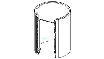 Hayward HeatPro Heat Pump Bent Coil with Guard | HPX24024238