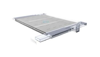 Brilliant Wonder 36" LED Waterfall 2 with 12" Lip Clear | Back Port with 100' Cord | 25777-330-120