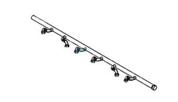 Pentair PowerMax 1750 Gas Supply Manifold | 17C6700