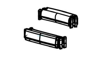 Aqua Products Handle Top/Bottom | 1 Set | White | AP201323001PK