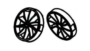 Aqua Products Volute S2 Units LTCG | Black | 2 per Pack | AP201214BK