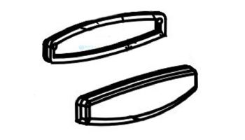 Aqua Products Handle Side S2 Units | Black | 2 per Pack | A201215BKPK