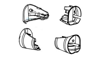 Aqua Products Wheel Well Set | Left/Right | Gray11 | AP201306001PK
