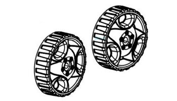 Aqua Products Wheel 2630 Series LTCG | Blue | 2 per Pack | AP2630BL