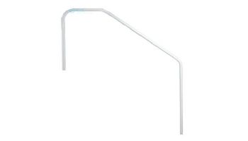 Saftron 3 Bend Deck to Pool Handrail 84" | White | DTP-384-W