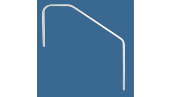 Saftron 3 Bend Deck to Pool Handrail 84" | White | DTP-384-W