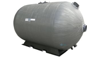 Waterco Micron Commercial Horizontal Sand Filter | 42" x 75" | Right - Manway Flange | 19.6 Sq. | 2228075R