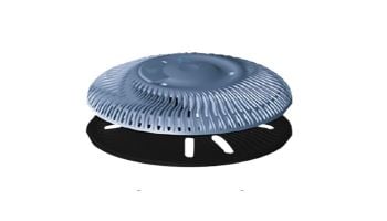 Paramount SDX2 Retro High Flow Safety Drain for Concrete Pools | Gray | 004-192-2231-02