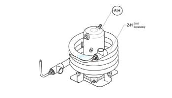 Raypak  1PH Compressor | H000012