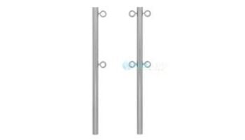 SR Smith 8' Top Eye Backstroke Stanchion | .065" Wall 304 Stainless Steel | 10166