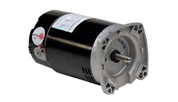 Replacement Square Flange Pool & Spa 2-Speed Motor | 2HP Full-Rated/2.5HP Up-Rated | 56-Frame Energy Efficient | 230V | B2984 | ASB2984
