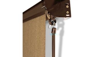 Coolaroo Cordless Wand | 8' Brown | Z 13-CHBR8
