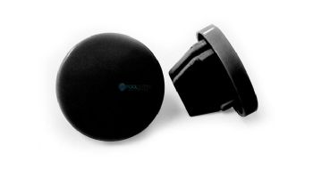 Coolaroo Bottom Rail End Cap | Black | Z 4-BRCB