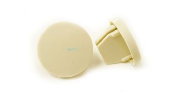 Coolaroo Bottom Rail End Cap | Cream | Z 4-BRCS