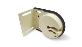 Coolaroo Idle End Unit | Left Side Mount | Black | Z 4-IUB-L