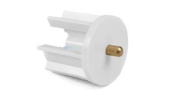 Coolaroo 40 mm Idle End Plug Rib | White | Z 1-IPW