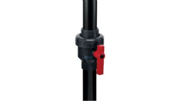 Jandy Heavy Duty Single Union Ball Valve | 3" PVC | Grey | BVSU030