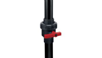 Jandy Heavy Duty Double Union Ball Valve | 1/2" PVC | Grey | BVDU005