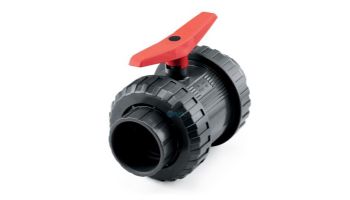 Jandy Heavy Duty Double Union Ball Valve | 3/4" PVC | Grey | BVDU008