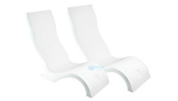 Ledge Lounger Signature Collection Chair | White | LL-SG-CR-W