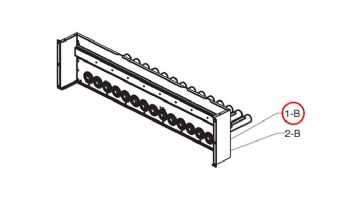 Raypak Burner Assembly with Burners | 009721F