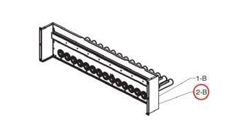 Raypak Burner Mounting Assembly | 009727F