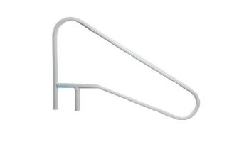 Saftron Return-To Deck 3-Bend Handrail | 54" Braced | Gray |  CBRTD-354-GG