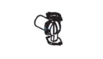 Raypak Inline Pump H & WH | Medium Water | Bronze | 007347F