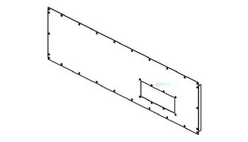 Raypak Lower Front Jacket Panel | 009758F