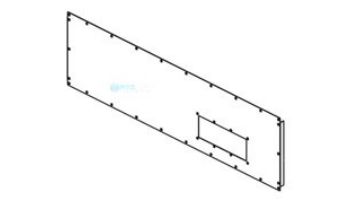 Raypak Lower Rear Jacket Panel | 009764F